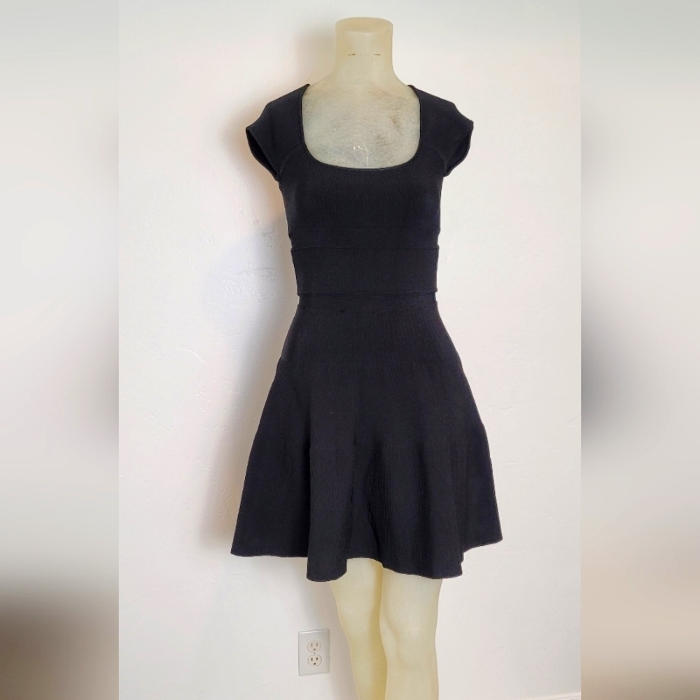 Isaa London black sweater dress